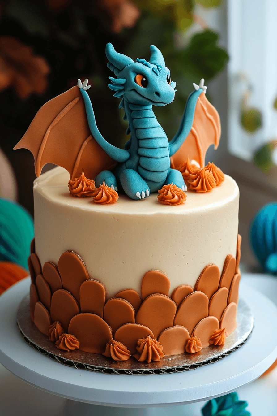 Cheeky Little Dragon Cake