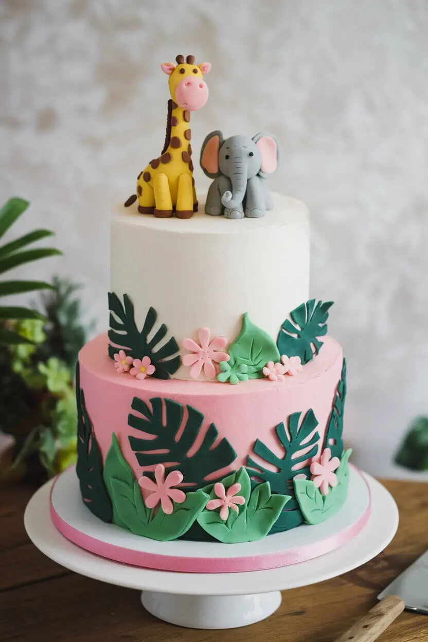 jungle cake for girl