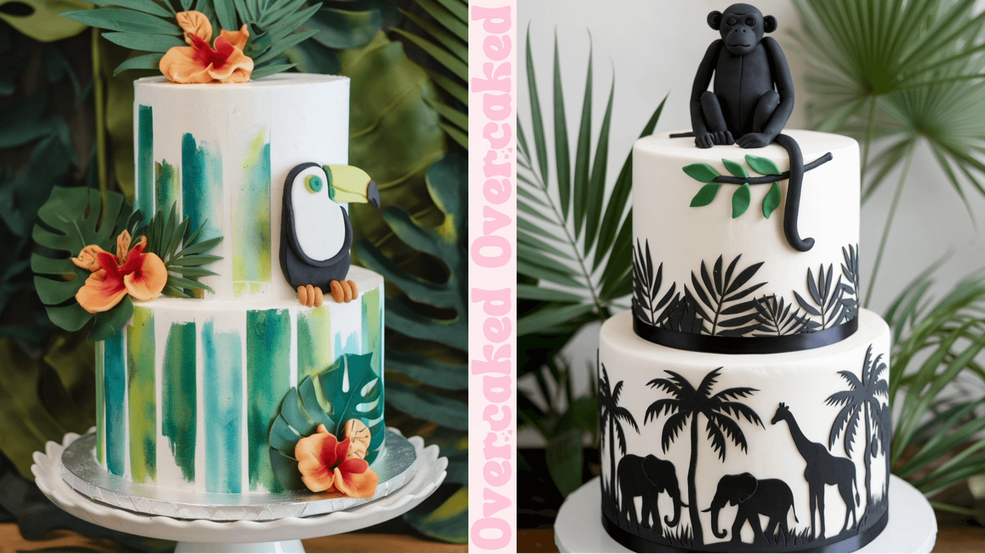 unique jungle cake ideas