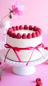 20 Lovely Red Ribbon Cake Ideas For Her